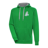 Men's Antigua  Kelly Green Hartford Yard Goats Victory Pullover Hoodie