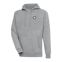 Men's Antigua  Heather Gray Las Vegas Aviators Victory Pullover Hoodie