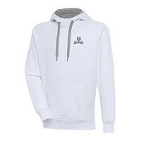 Men's Antigua  White Lehigh Valley IronPigs Victory Pullover Hoodie