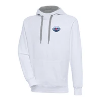 Men's Antigua  White Salem Red Sox Victory Pullover Hoodie