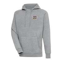 Men's Antigua  Heather Gray Wisconsin Timber Rattlers Victory Pullover Hoodie