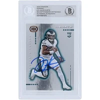 Jalen Hurts Philadelphia Eagles Autographed 2020 Panini Dynagon #D-19 Beckett Fanatics Witnessed Authenticated Rookie Card