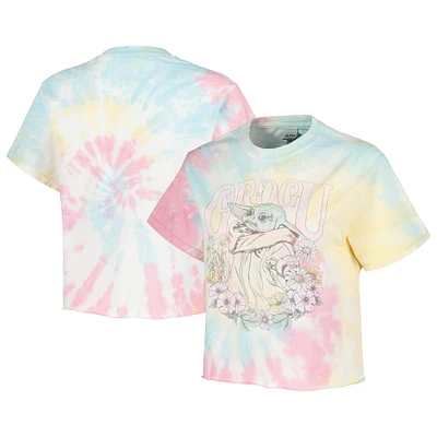 Unisex Blue The Mandalorian Springtime for Baby Yoda Tie-Dye T-Shirt