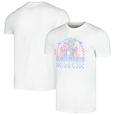 Unisex White Nintendo Super Mario 1985 Wave T-Shirt