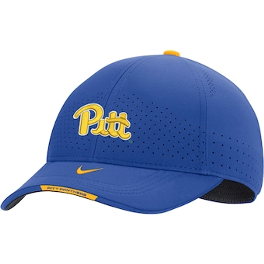 Men's Nike Royal Pitt Panthers 2022 Sideline Classic99 Swoosh Performance Flex Hat