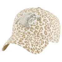 Women's '47 Natural Carolina Panthers Panthera Clean Up Adjustable Hat