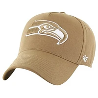 Men's '47 Tan Seattle Seahawks Ballpark MVP Adjustable Hat