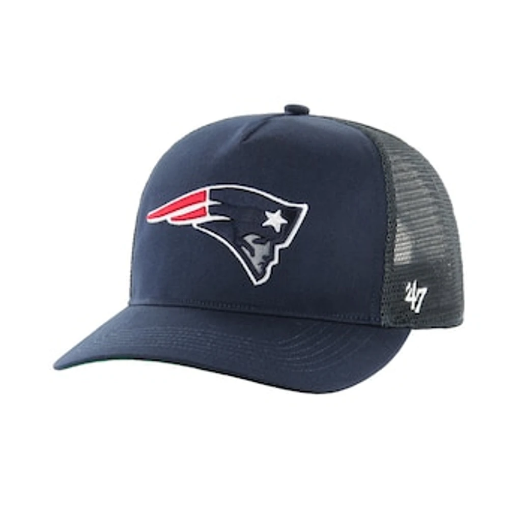 Men's '47 Navy New England Patriots Mesh Hitch Trucker Adjustable Hat