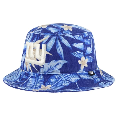 Men's '47 Royal New York Giants Tropicalia Bucket Hat