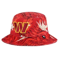 Men's '47 Burgundy Washington Commanders Tropicalia Bucket Hat