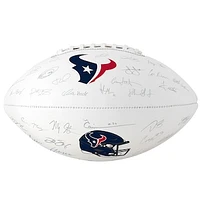 Houston Texans Autograph Signature Football