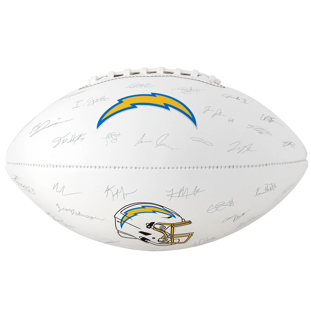 Los Angeles Chargers Autograph Signature Football