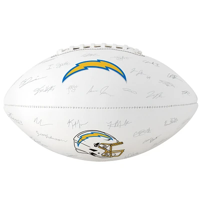 Los Angeles Chargers Autograph Signature Football