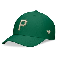 Men's Fanatics Kelly Green Pittsburgh Pirates Celtic Adjustable Hat