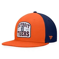 Men's Fanatics Orange/Navy Detroit Tigers Cycle Snapback Hat