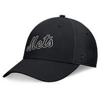 Men's Fanatics Black New York Mets Night Game Flex Hat