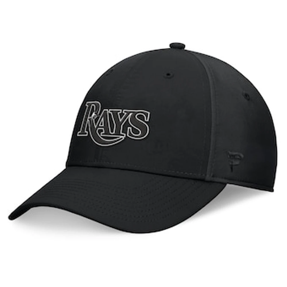 Men's Fanatics Black Tampa Bay Rays Night Game Flex Hat