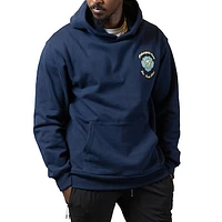 Men's  Navy Live Breathe Futbol x Philadelphia Union Magazine Pullover Hoodie