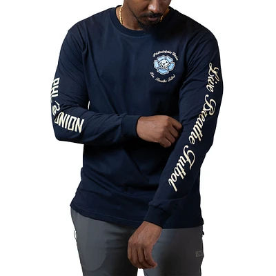 Men's  Navy Live Breathe Futbol x Philadelphia Union Long Sleeve T-Shirt