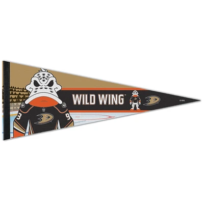 WinCraft Anaheim Ducks 12" x 30" Mascot Premium Pennant