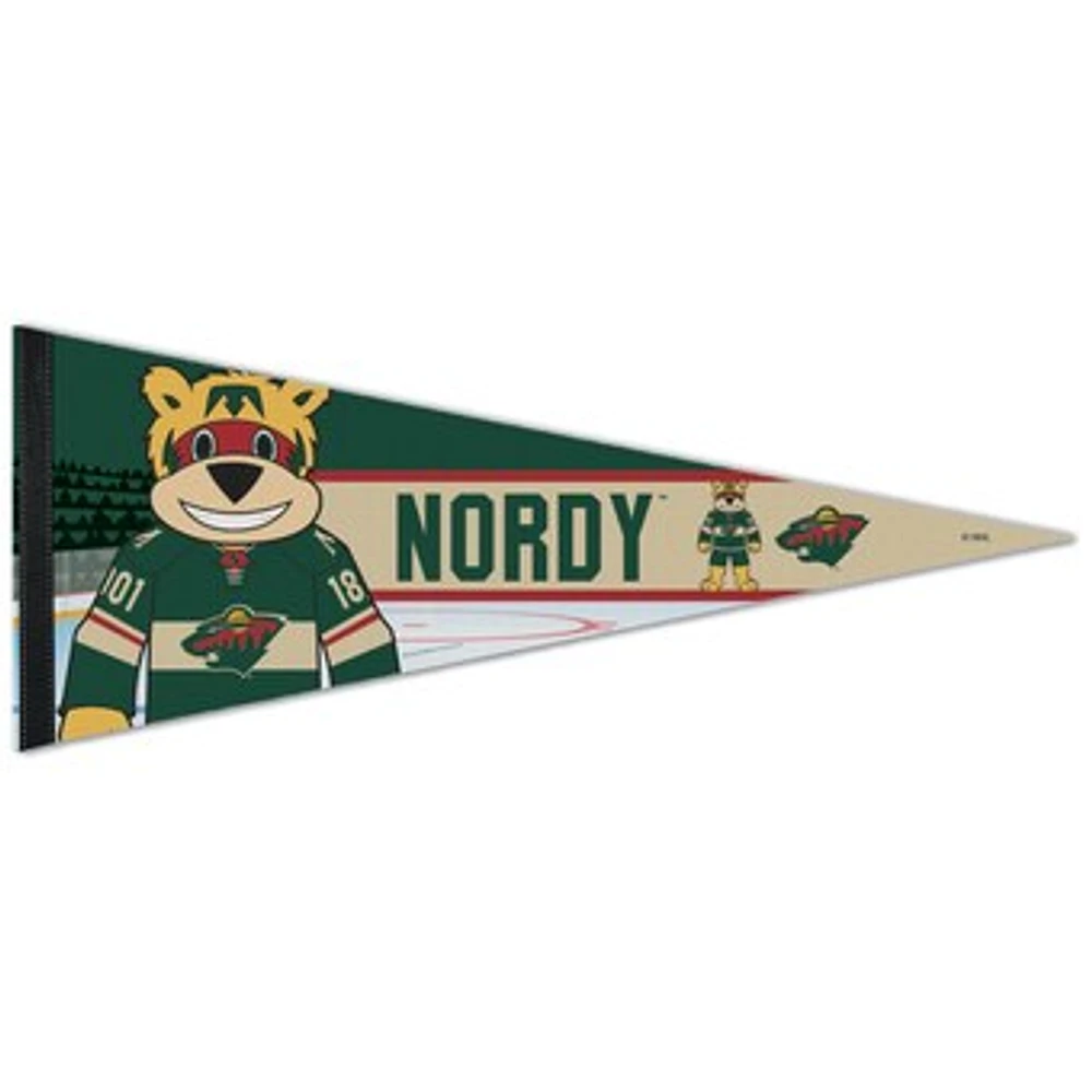 WinCraft Minnesota Wild 12" x 30" Mascot Premium Pennant