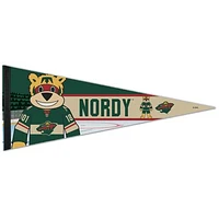 WinCraft Minnesota Wild 12" x 30" Mascot Premium Pennant