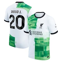 Men's Nike Diogo Jota White Liverpool 2023/24 Away Replica Player Jersey