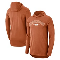 Men's Nike Texas Orange Texas Longhorns Campus Performance Long Sleeve Hoodie T-Shirt