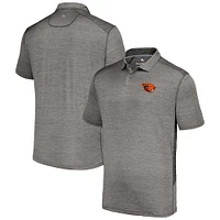 Men's Tommy Bahama Gray Oregon State Beavers Delray IslandZone Polo