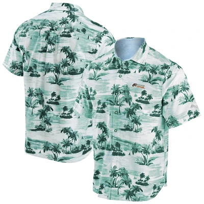 Men's Tommy Bahama  Green Florida A&M Rattlers Tropical Horizons Button-Up Shirt