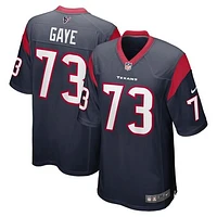 Men's Nike Ali Gaye Navy Houston Texans Team Game Jersey