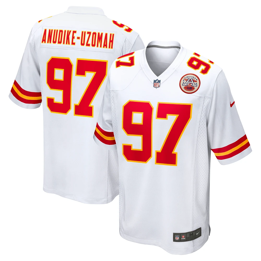 Men's Nike Felix Anudike-Uzomah White Kansas City Chiefs Team Game Jersey