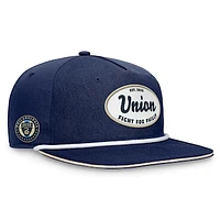 Men's Fanatics Navy Philadelphia Union Iron Golf Snapback Hat