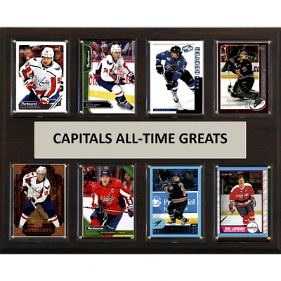 Washington Capitals 12" x 15" Trading Card Plaque