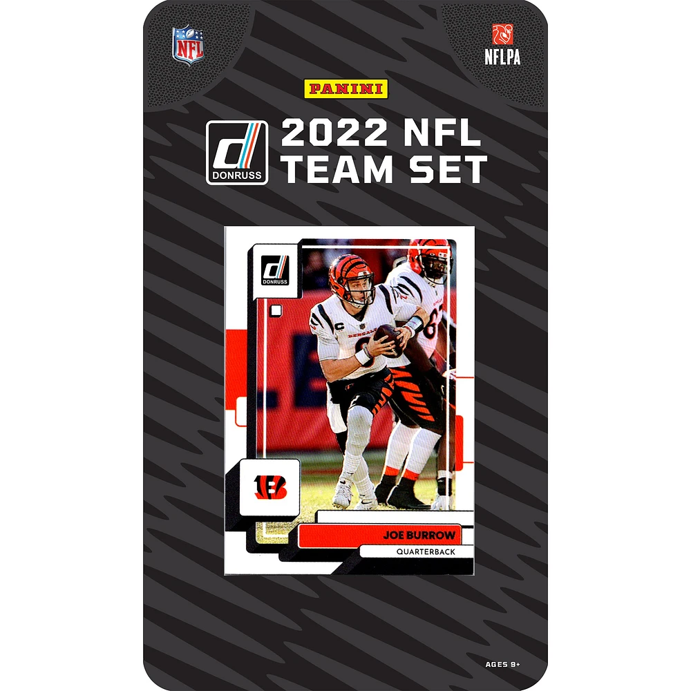 Cincinnati Bengals 2022 Trading Cards Team Set