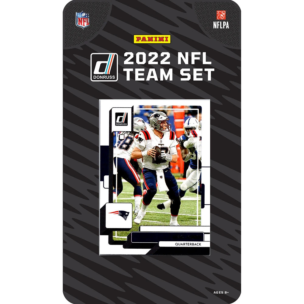 New England Patriots 2022 Trading Cards Team Set