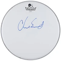 Chad Smith Red Hot Chili Peppers Autographed Drumhead - BAS