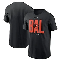 Men's Nike Black Baltimore Orioles Scoreboard T-Shirt