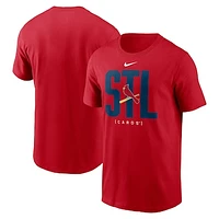 Men's Nike Red St. Louis Cardinals Scoreboard T-Shirt