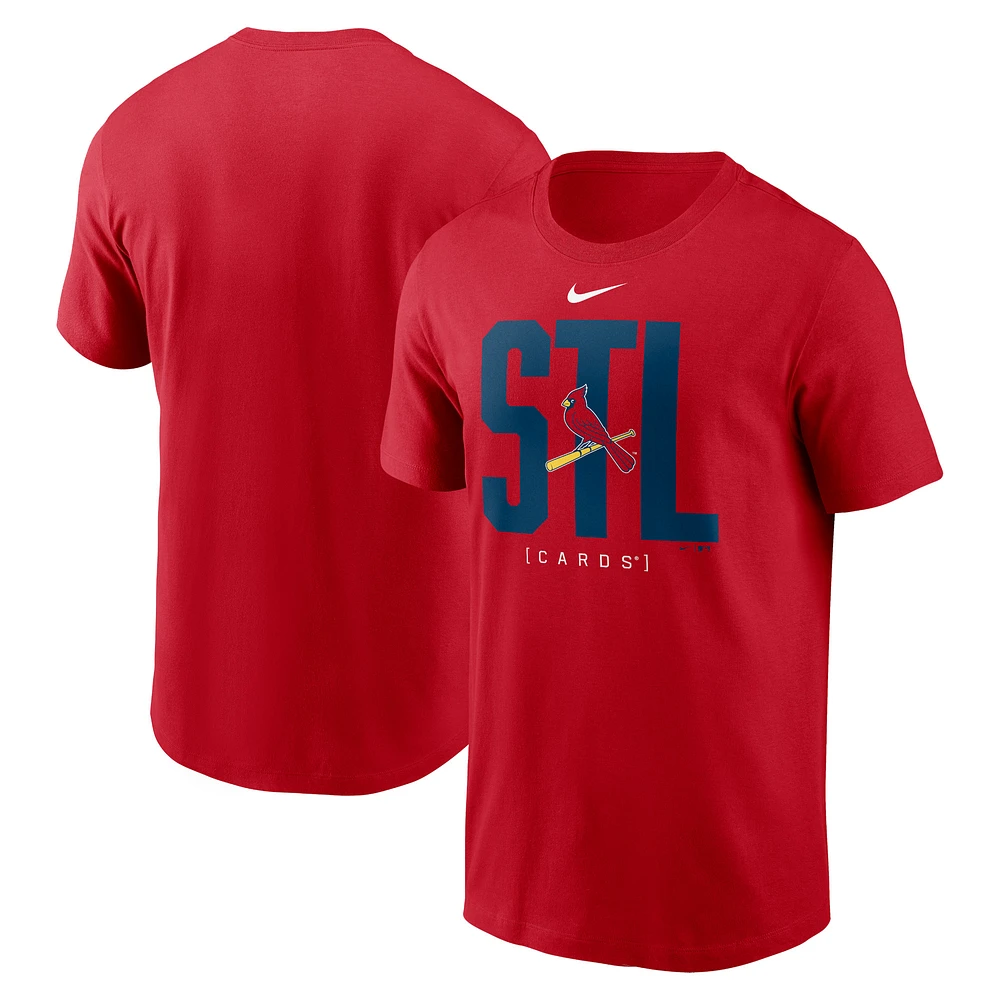 Men's Nike Red St. Louis Cardinals Scoreboard T-Shirt