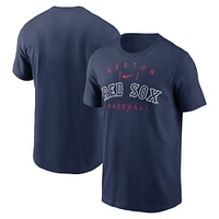 Men's Nike Navy Boston Red Sox Home Team Athletic Arch T-Shirt