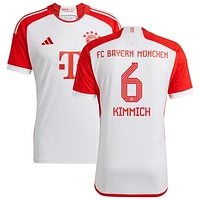 Men's adidas Joshua Kimmich White Bayern Munich 2023/24 Home Replica Jersey