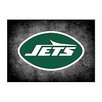 Imperial  New York Jets 7'8'' x 10'9'' Distressed Rug