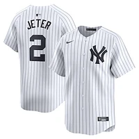 Men's Nike Derek Jeter White New York Yankees Home Limited Player Jersey