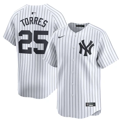 Men's Nike Gleyber Torres White New York Yankees Home Limited Player Jersey