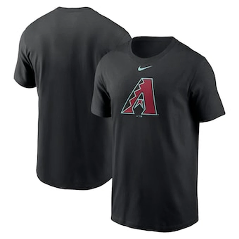 Men's Nike  Black Arizona Diamondbacks Large Logo T-Shirt