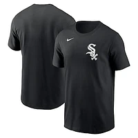 Men's Nike Black Chicago White Sox Fuse Wordmark T-Shirt