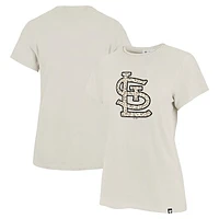 Women's '47 Oatmeal St. Louis Cardinals Panthera Frankie T-shirt