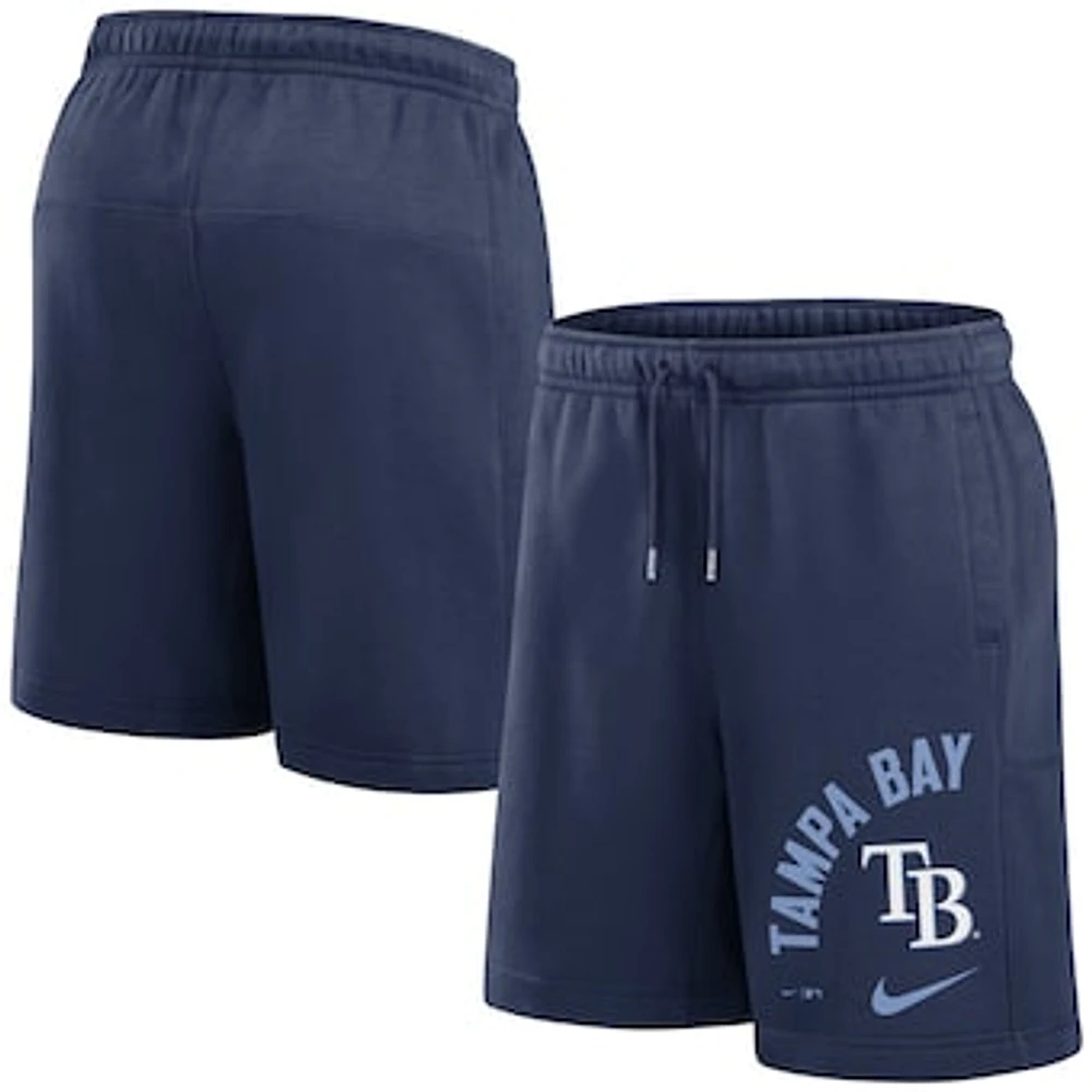 Men's Nike Navy Tampa Bay Rays Arched Kicker Shorts