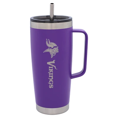 The Memory Company Minnesota Vikings 26oz. Team Color Roadie Tumbler with Handle